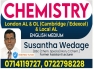 Chemistry - Edexcel/Cambridge/AQA (AL/OL) 