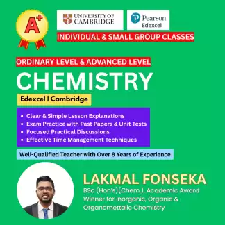 Chemistry - Edexcel | Cambridge - OL and AL