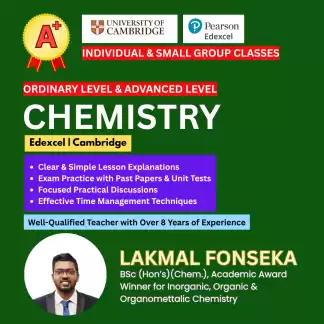 Chemistry - Edexcel | Cambridge - OL And AL