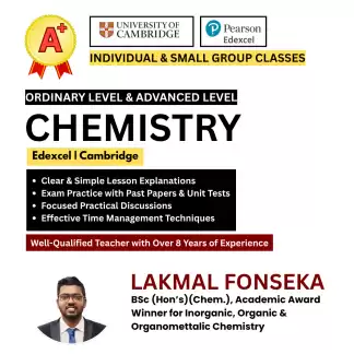 Chemistry - Edexcel | Cambridge - OL And AL