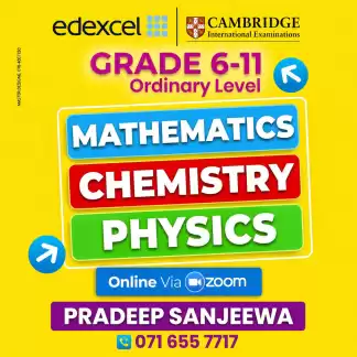 Chemistry/ physics/ SFT 2027/28