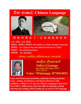 Chinese Language