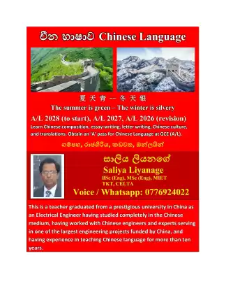 Chinese Language