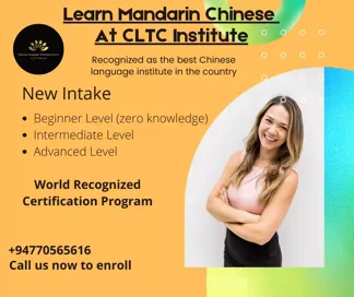 Chinese Language 4 to 6 Month Course Group New December Intake 2024