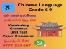 Chinese Language Classes 