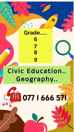 Civics & Geography (6/7/8/9)