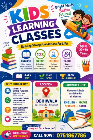 Classes for kids aged 4 to 7