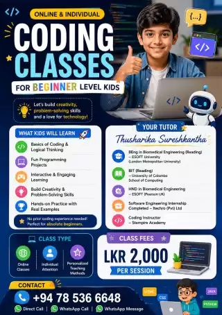 CODING CLASSES FOR BEGINNER-LEVEL KIDS