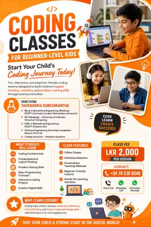 CODING CLASSES FOR BEGINNER LEVEL KIDS