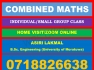 Combined mathematics 2022/2023 theory /revision