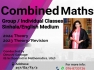 Combined Mathematics -English Medium