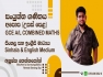Combined Mathematics (English  & Sinhala medium)