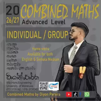 Combined Maths By Diyon Perera