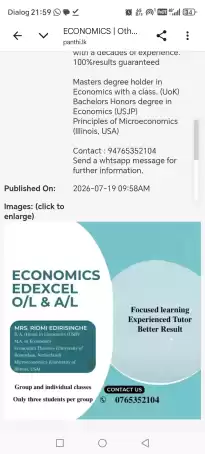 Commerce and Economics - IGCSE