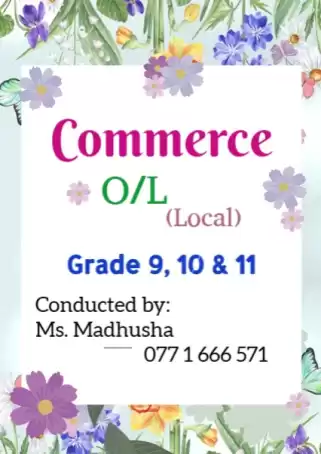 Commerce - Grade 10 & 11 (National Syllabus)