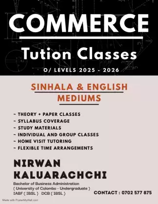 Commerce - Ordinary Levels Commerce - Ordinary Levels