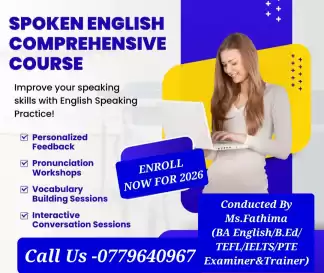 Comprehensive Spoken English Course for Ladies