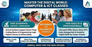 Computer Classes ICT Online and Homevisiting