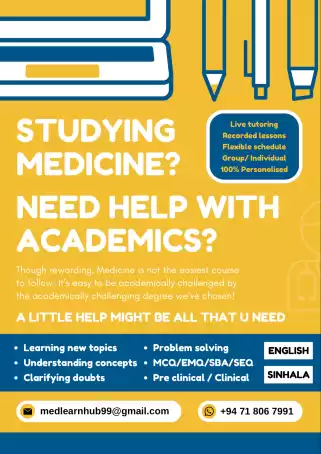 Confused with Medical Concepts? Need Focused Help? Let’s get you doubts cleared One-on-One!