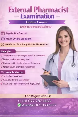 Course for External Pharmacist Examination