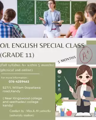 Definitely A+ with 5 months in o/L English