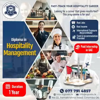 Diploma in Hospitality Management