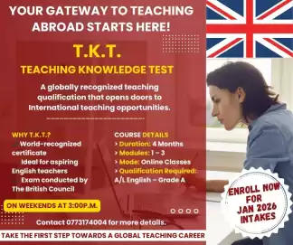 Dreaming Of Teaching Overseas? T.K.T. Can Get You There!