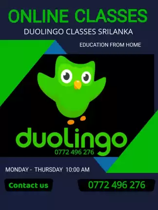 Duolingo classes sril anka