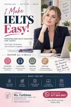 EASY AND FAST IELTS PREPARATION COURSE