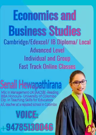 Economics and Business Studies Economics and Business Studies