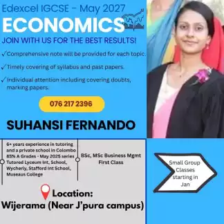 Economics Edexcel OL Classes