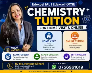 Edecxel IGCSE & IAL Chemistry Classes