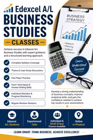 Edexcel A/L Business Studies – Achieve Academic Excellence