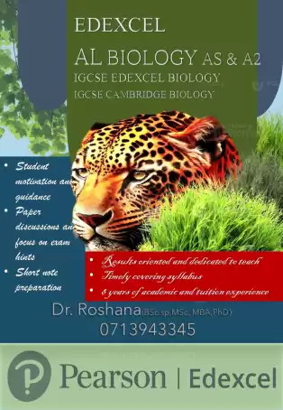 Edexcel AL Biology: AS and A2 Classes