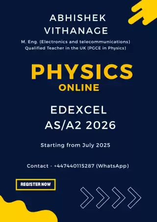 Edexcel - AL Physics - Online