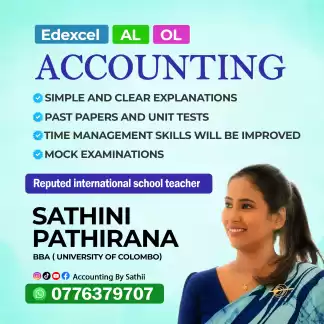 Edexcel and Cambridge Accounting (AL and OL)