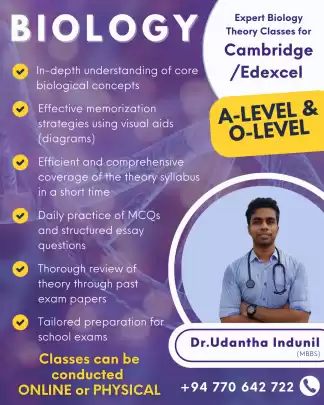 EDEXCEL AND CAMBRIDGE BIOLOGY LEARN FROM A DOCTOR WHOIS EXPERIENCED IN TEACHING..
