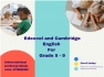 Edexcel and Cambridge English Classes