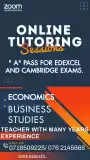 Edexcel and Cambridge Tuition