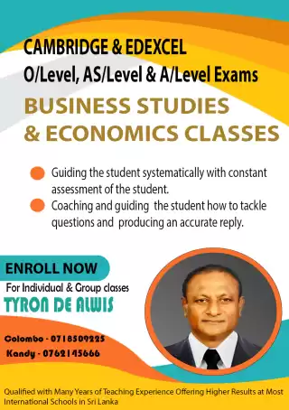 Edexcel and cambridge Tuition