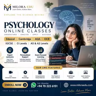 EDEXCEL | CAMBRDIGE | AQA | OCR ONLINE CLASSES: Psychology