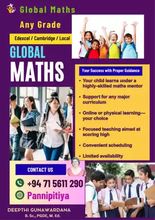 Edexcel/ Cambridge/ Any international Maths clz