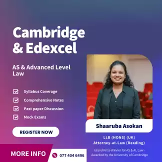 Edexcel & Cambridge AS & A Level Law Class