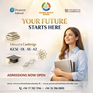 Edexcel & Cambridge classes from IGCSE / OL to AS & A2