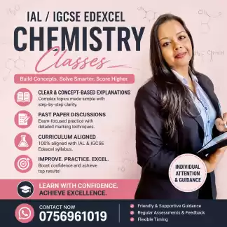 Edexcel /Cambridge IAL IGCSE Classes