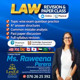 Edexcel/Cambridge Law Advanced Level