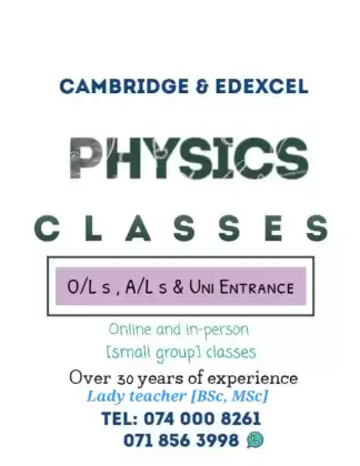 Edexcel Cambridge physics, Maths OL AL