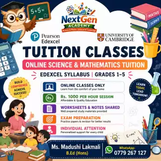 Edexcel Cambridge science maths for your little one online