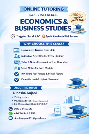 Edexcel Economics & Business ( O/L & A/L)