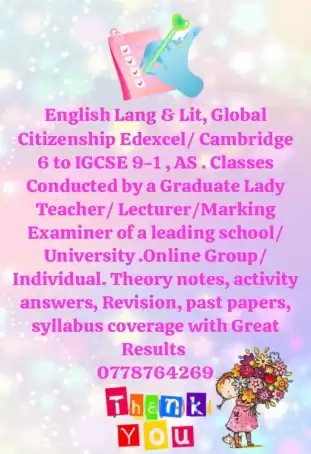 Edexcel English Lang & Lit/ Global Citizenship